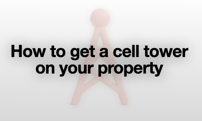 How can I Rent My Land for a Cell Tower?